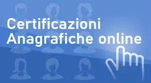 CERTIFICAZIONI ANAGRAFICHE